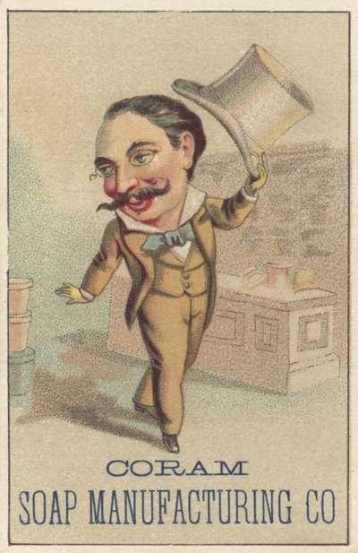 Advertentie voor Coram Soap Manufacturing Co, c.1880 door American School