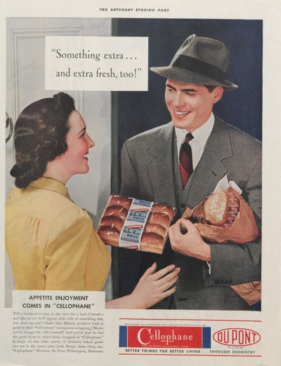 Advertentie voor DuPont Cellophane, 1939 door American School