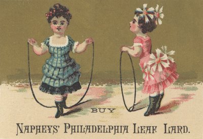 Advertentie voor Napheys Philadelphia Leaf Lard, c.1880 door American School