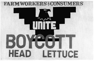 Amerikaanse poster, agrarisch syndicalisme - tentoonstelling in het Pavillon de Marsan, juni 1978. door American School