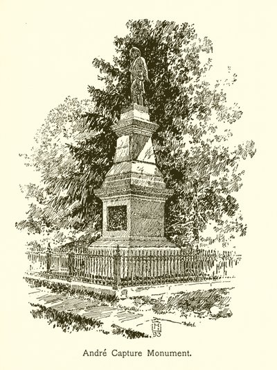 Andre Capture Monument, West Point door American School