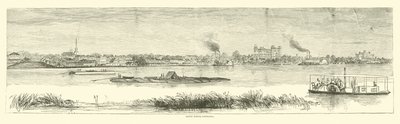 Baton Rouge, Louisiana, augustus 1862 door American School
