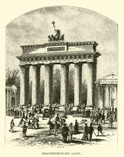 Brandenburger Tor door American School