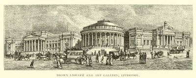 Brown Bibliotheek en Kunstgalerij, Liverpool door American School