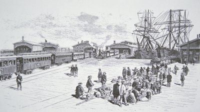 Chinese immigranten of 