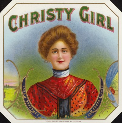Christy Meisje, Sigarettenlabel door American School