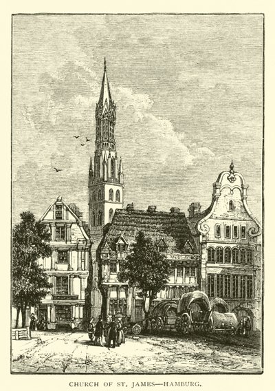 Kerk van St. Jacobus, Hamburg door American School