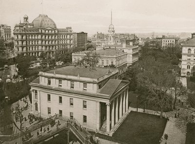 City Hall Park, N.Y door American School
