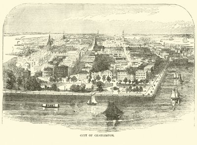 Stad Charleston, mei 1862 door American School