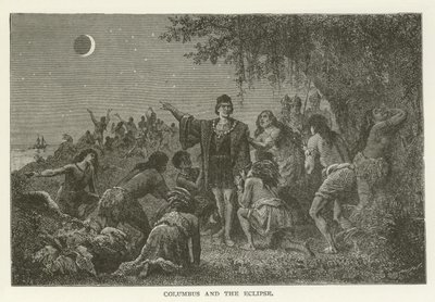 Columbus en de Zonsverduistering door American School