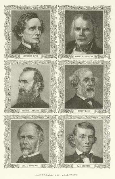 Confederate Leiders door American School