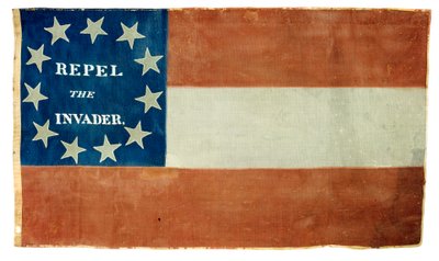 Confederale Nationale Vlag (textiel) door American School