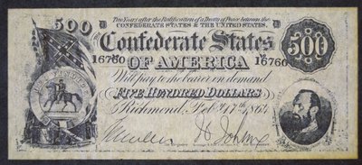 Geconfedereerd papiergeld door American School