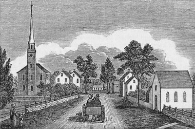Congregational en Episcopale Kerken, East Haven, uit 