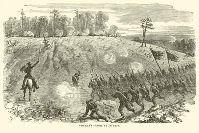Crockers aanval op Jackson, mei 1863 door American School