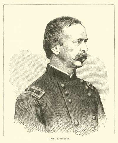 Daniel E Sickles door American School