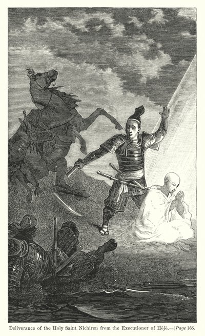 Bevrijding van de Heilige Sint Nichiren van de Beul van Hojo door American School