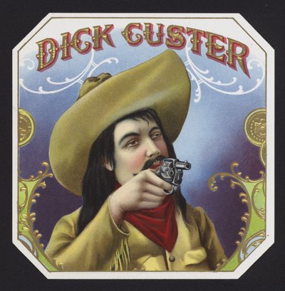 Dick Custer door American School