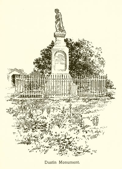 Dustin Monument, New Hampshire door American School