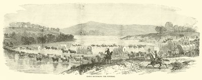 Early steekt de Potomac over, juli 1864 door American School