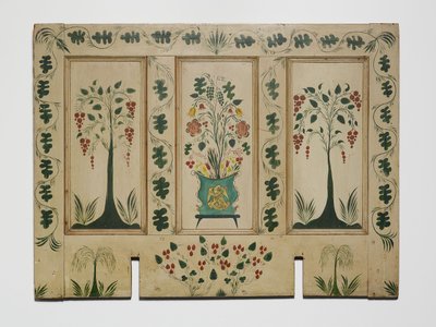 Vuurbord, ca. 1820 door American School