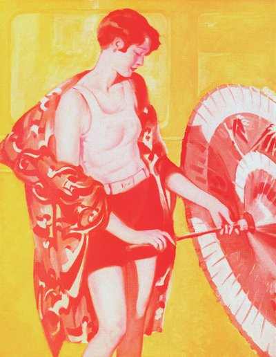 Flapper in een Badpak door American School