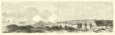 Fort Fisher, december 1864 door American School
