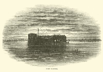 Fort Sumter, mei 1862 door American School
