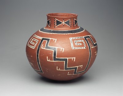 Foumile polychrome pot, Anasazi, 1300-1500 door American School