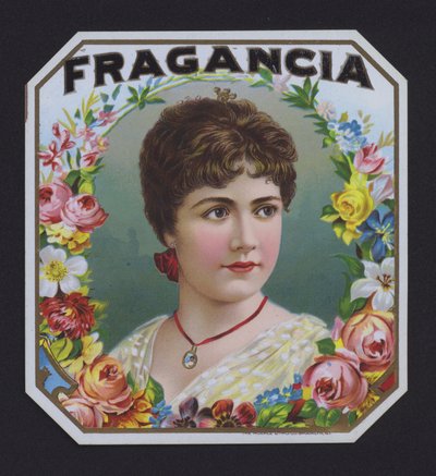 Fragancia, sigarenlabel door American School