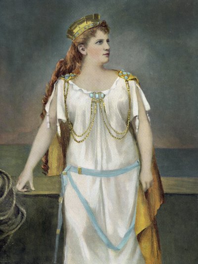 Frau Katherine Klafsky als Isolde door American School