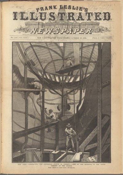 Voorpagina van Frank Leslie