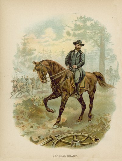 Generaal Ulysses S Grant door American School