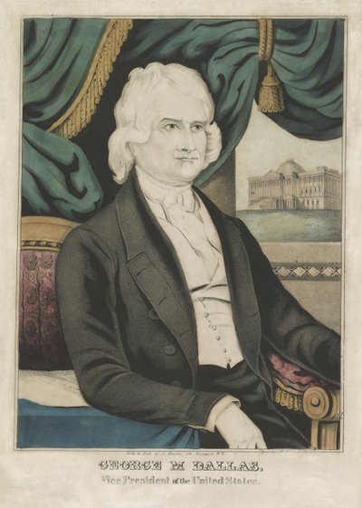 George M. Dallas, uitgegeven 1844 door American School