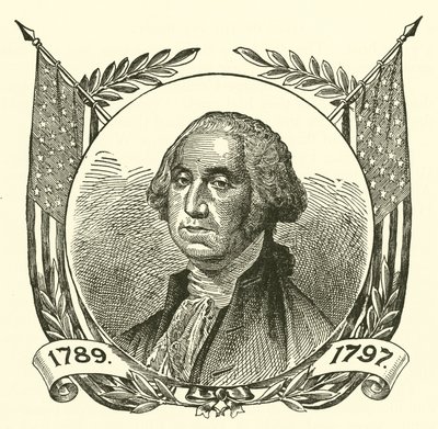 George Washington (gravure) door American School