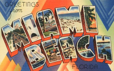 Groeten uit Miami Beach, Florida door American School