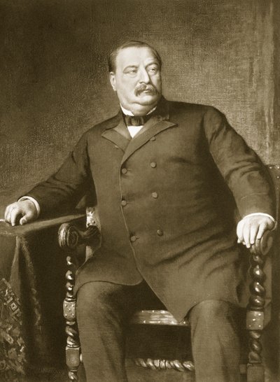 Grover Cleveland, 22e en 24e president van de Verenigde Staten van Amerika door American School