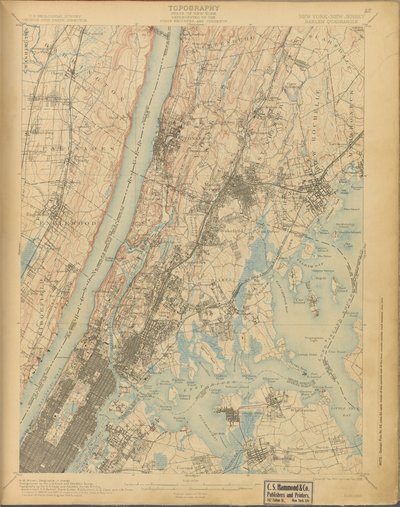 Harlem, onderzoek van 1888-89 en 1897, uitgave van 1900, herdruk 1908 door American School