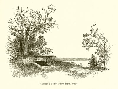 Graf van Harrison, North Bend, Ohio door American School