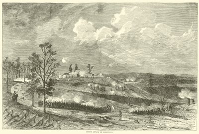 Hoods aanval op Allatoona, oktober 1864 door American School