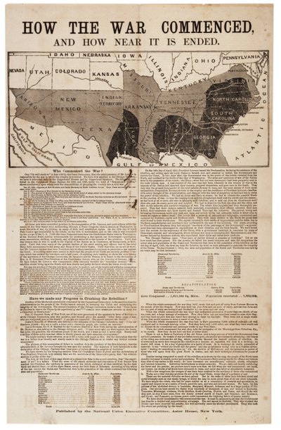 Hoe de oorlog begon, en hoe dicht hij bij het einde is, 1864 door American School
