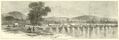 Howards korps steekt de Chattahoochee over, juli 1864 door American School