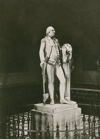 Hudsons Standbeeld van George Washington door American School