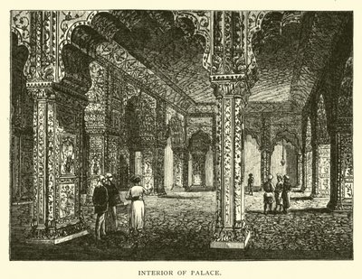 Interieur van het Paleis door American School