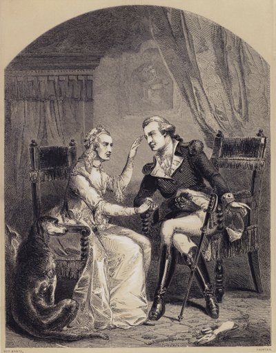 Interview tussen George Washington en zijn moeder na de Revolutie door American School