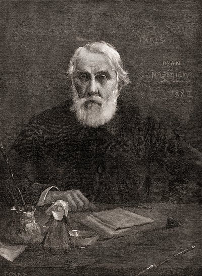 Ivan Sergejevitsj Toergenjev, uit 