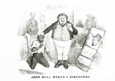 John Bull doet een ontdekking door American School