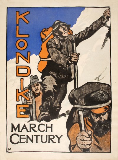 "Klondike" uit Century Magazine, maart 1898 door American School