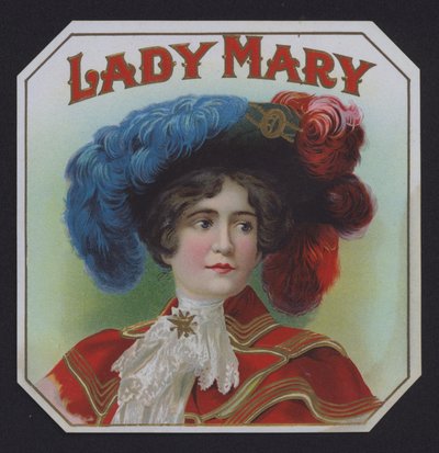 Lady Mary, sigarenlabel door American School