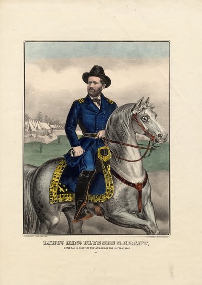 Luit. Generaal Ulysses S. Grant: Generaal in hoofd van de legers van de Verenigde Staten door American School